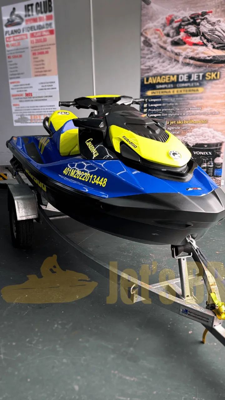 Jetski Seadoo 170 Wake 2021 Kit Completo com Carreta - Foto 4