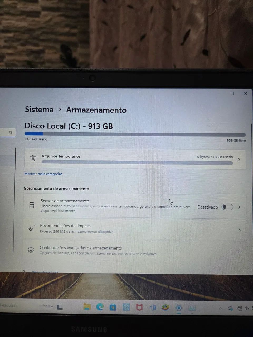 Notebook Samsung i7 8ª Geração | 8GB RAM | 1TB | NVIDIA - Foto 2