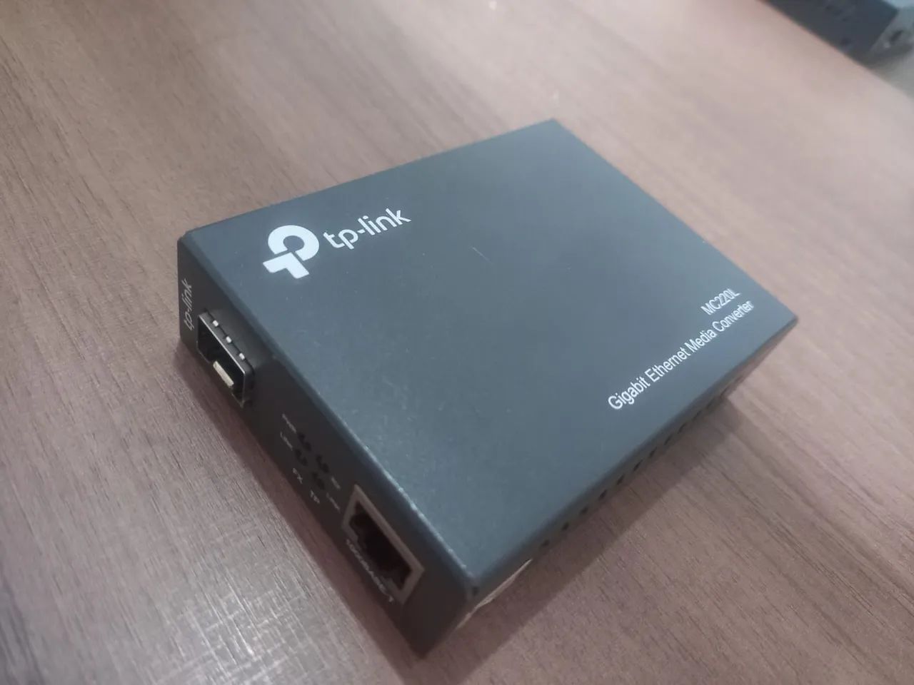 Conversor de mídia gigabit TP-Link Mc220L