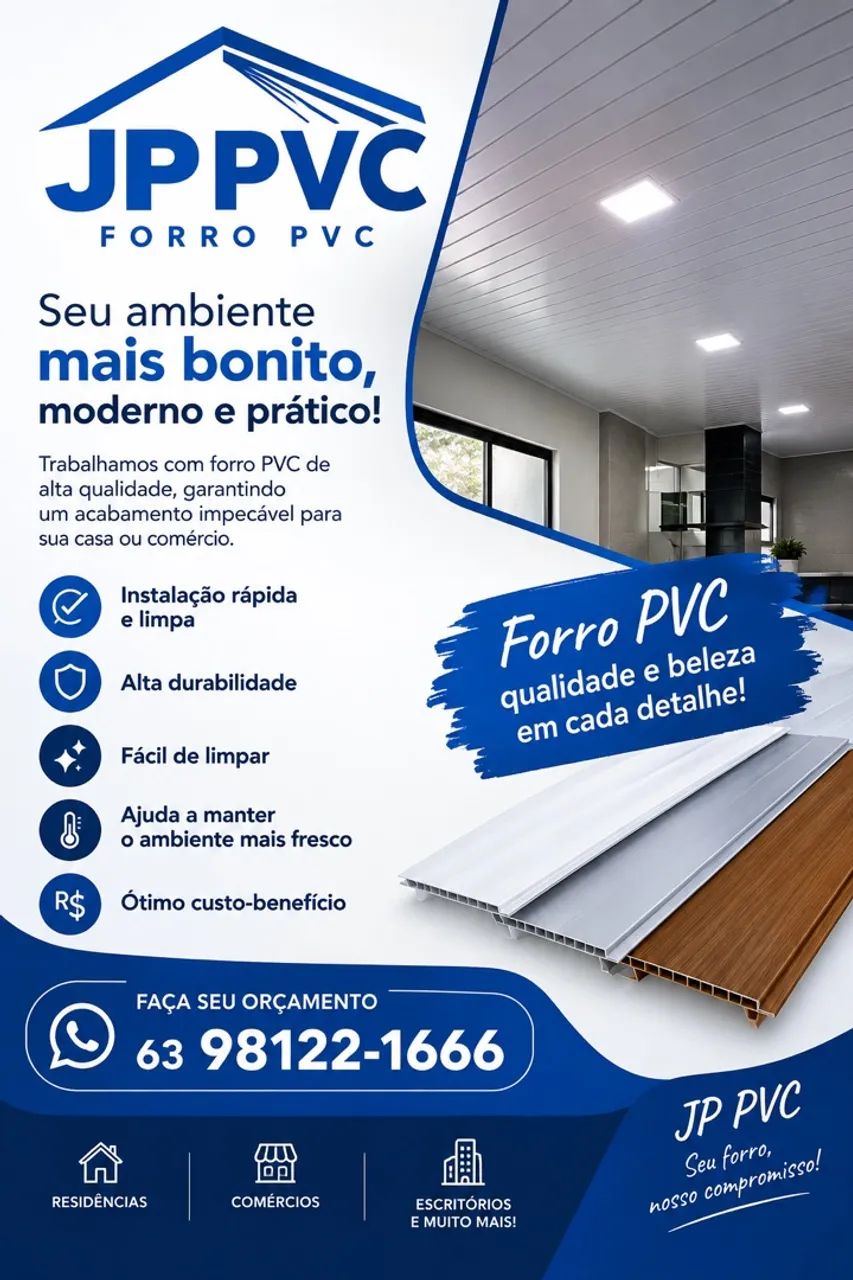 Forro pvc 