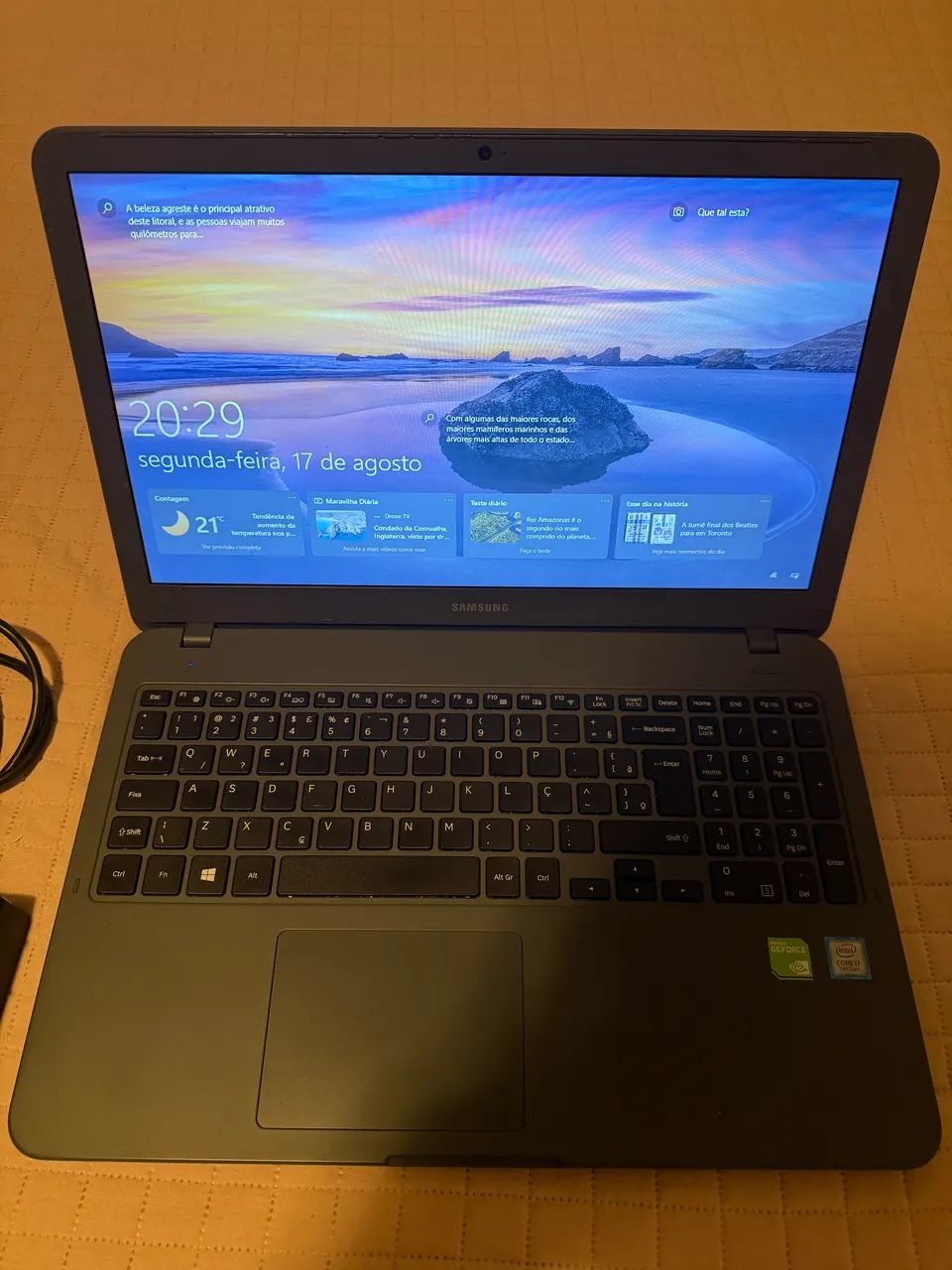Notebook Samsung i7 - 12GB RAM - SSD 256GB - Foto 3