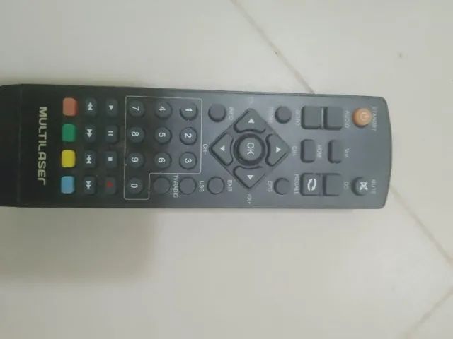 Controle Remoto Para Conversor Tv Digital Multilaser 
