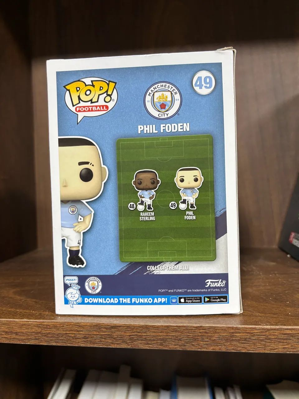 funko pop original phil foden manchester city premier league importado Estados Unidos - Foto 3