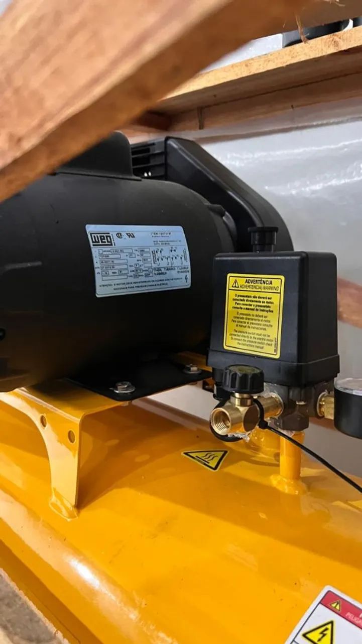Compressor de ar vonder vdcsv 10/100 e 140 lbf novo - Foto 5
