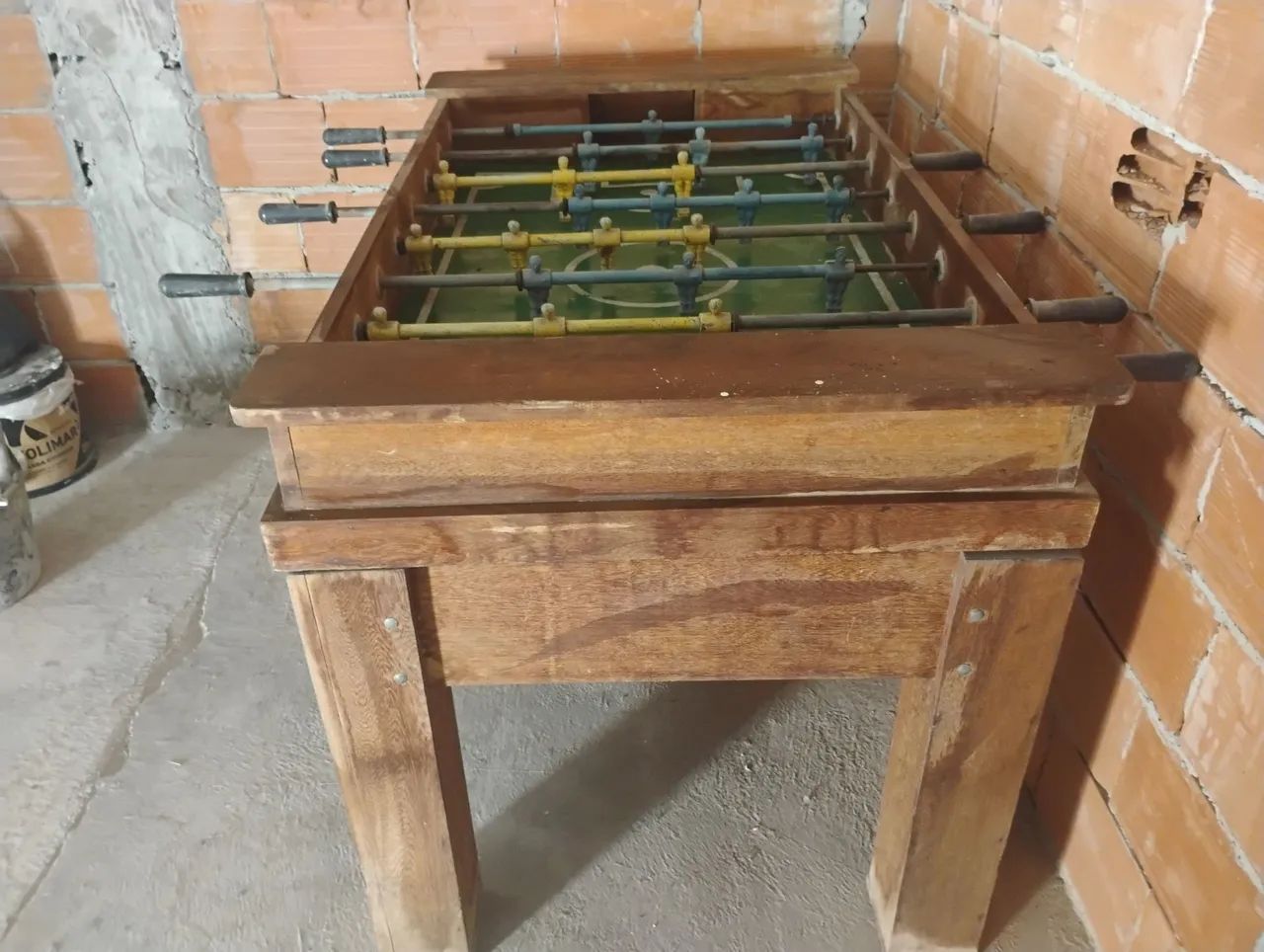 Vendo Totó profissional (madeira e bonecos de ferro) - Foto 3