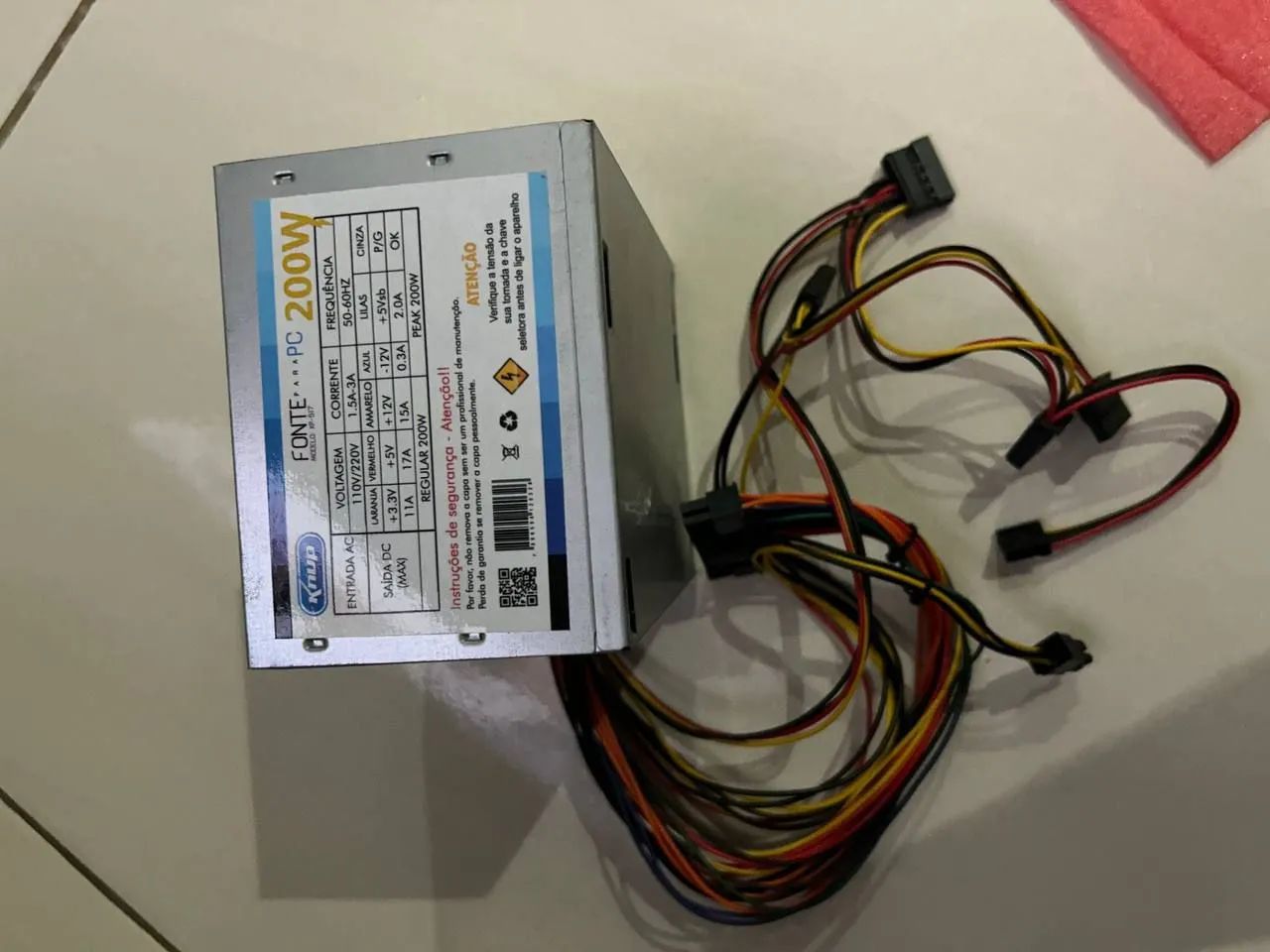 Fonte 200w knup466472800281569280
