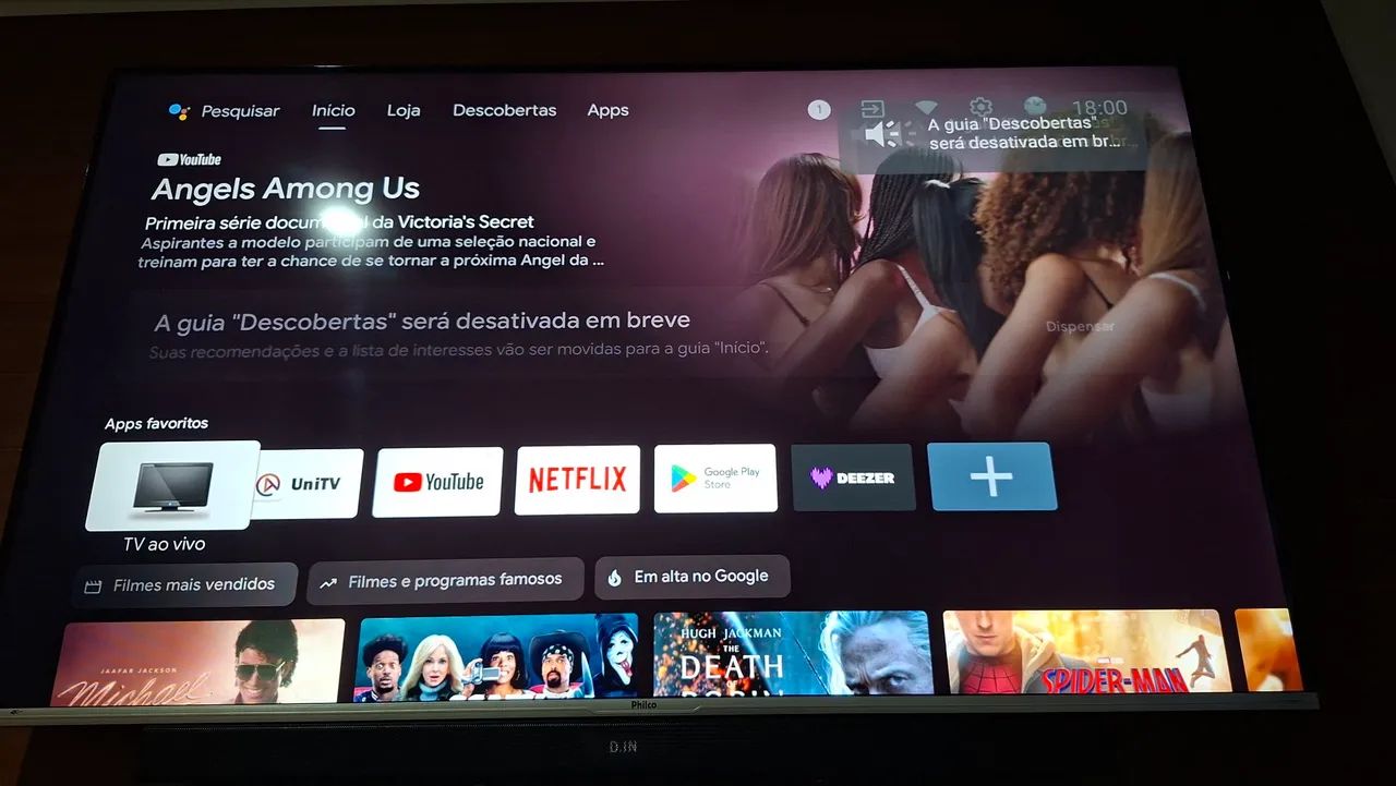 Smart tv Philco 58" - 4k dolby áudio  - Foto 3