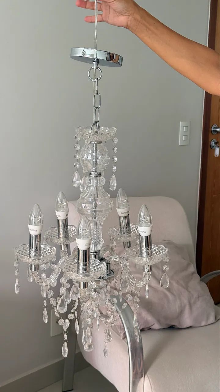 Lustre de cristal  - Foto 2