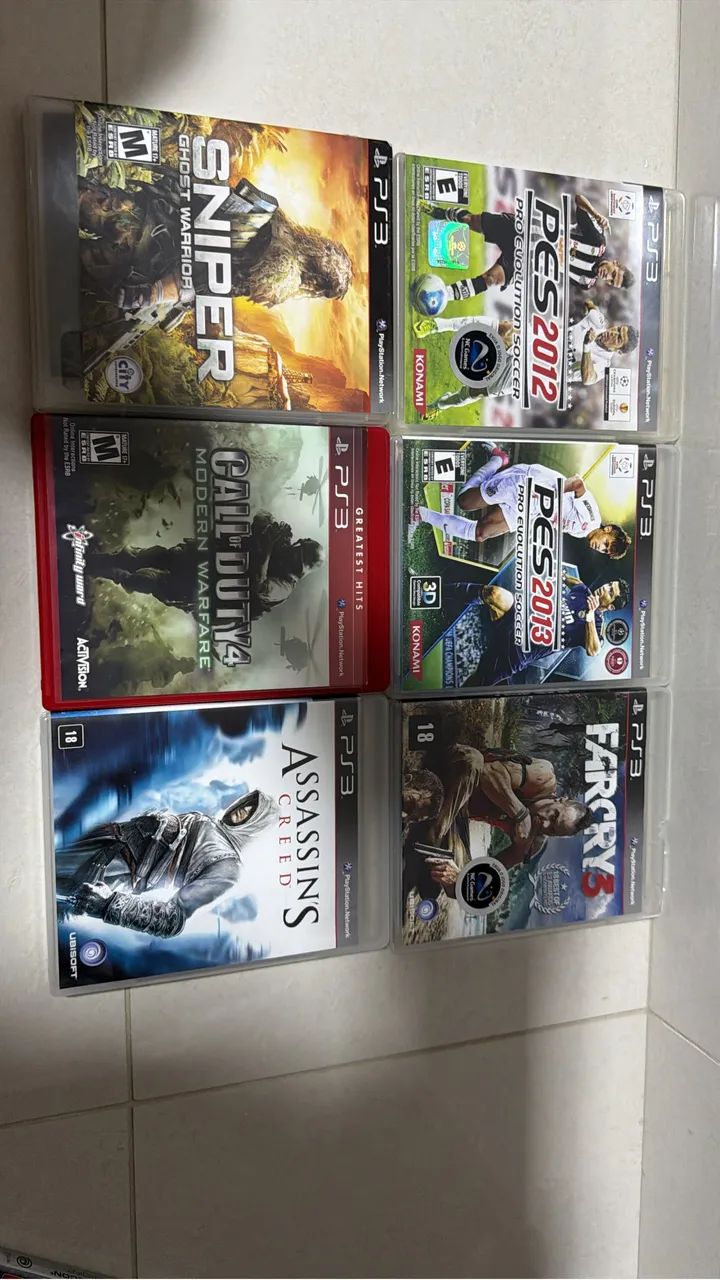 Ps3 com jogos - Foto 2