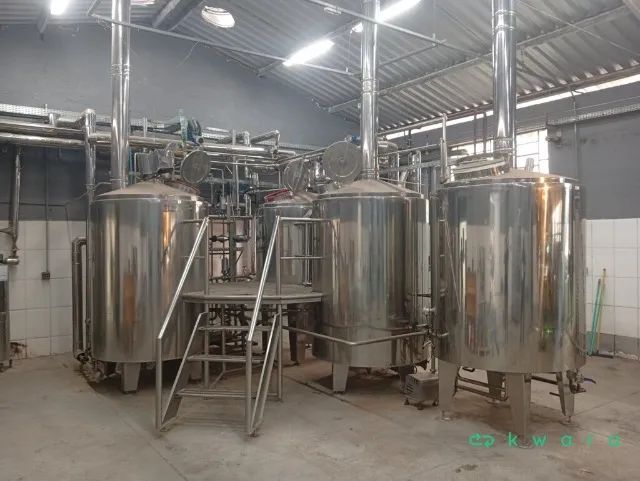 Sala de brassagem