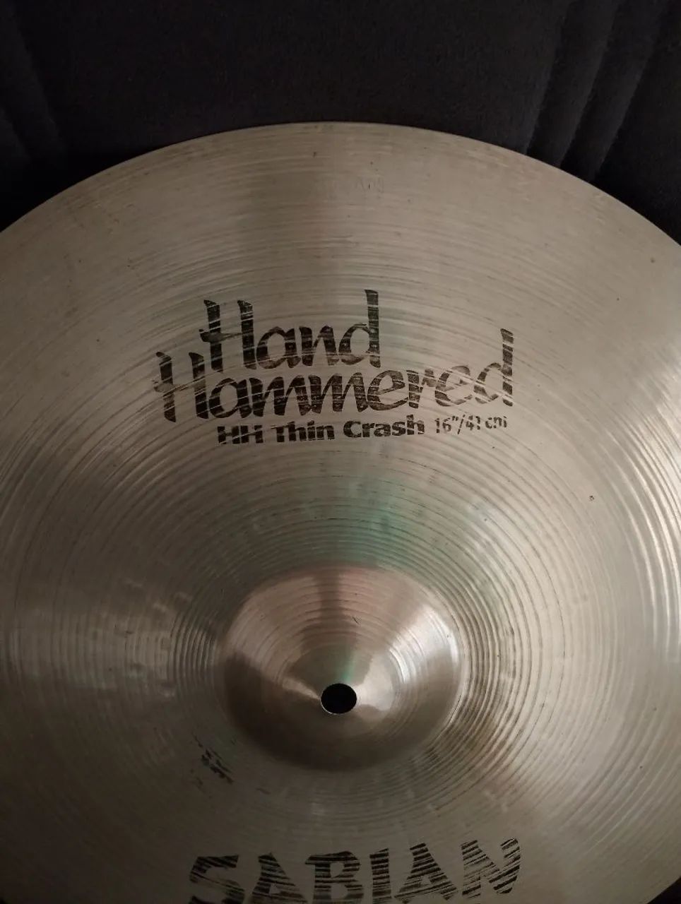 Crash Sabian Hand Hammered HH 16 polegadas  - Foto 2
