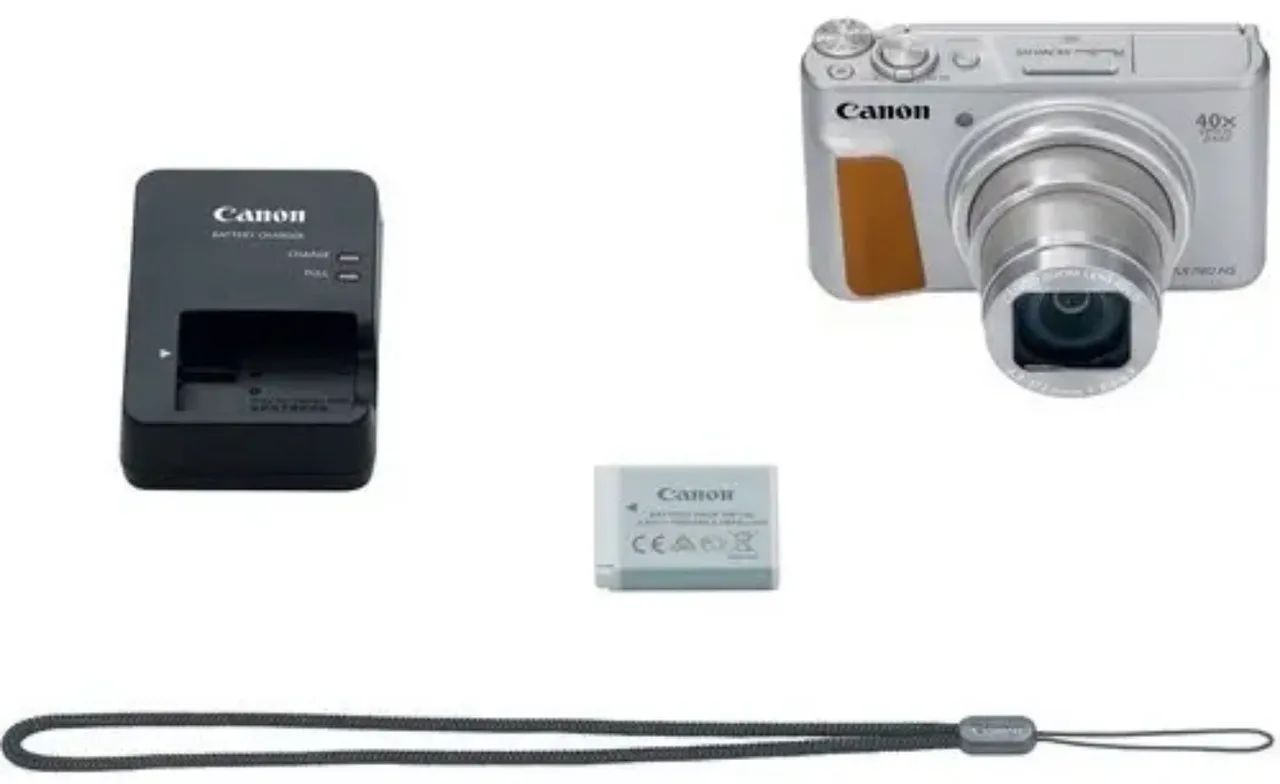 Canon PowerShot SX740 HS - Prata - Câmeras e Filmadoras - Estados