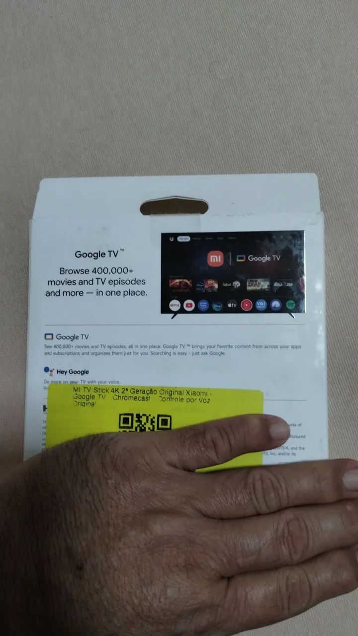 MI TVSTICK 4K SEGUNDA GERAÇÃO - Foto 2