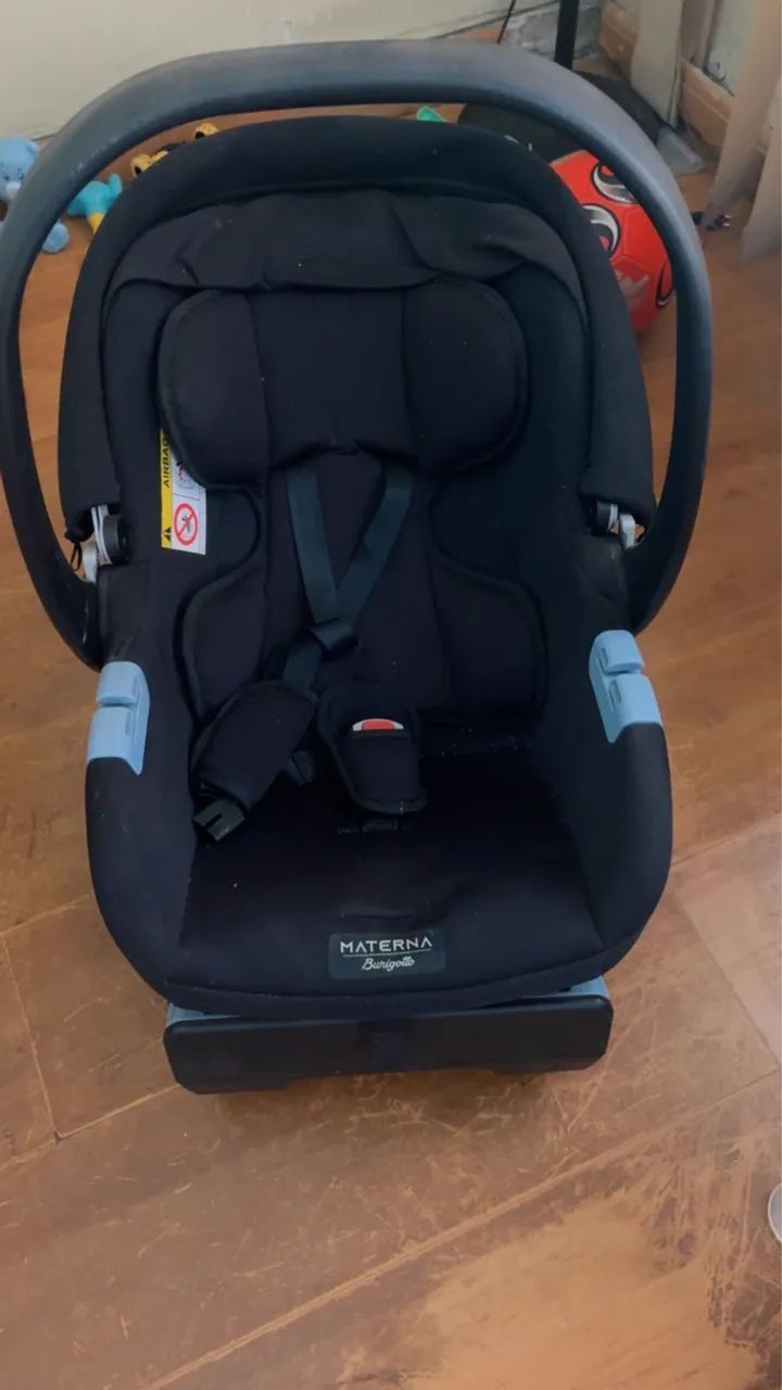 Bebê conforto burigotto com base isofix