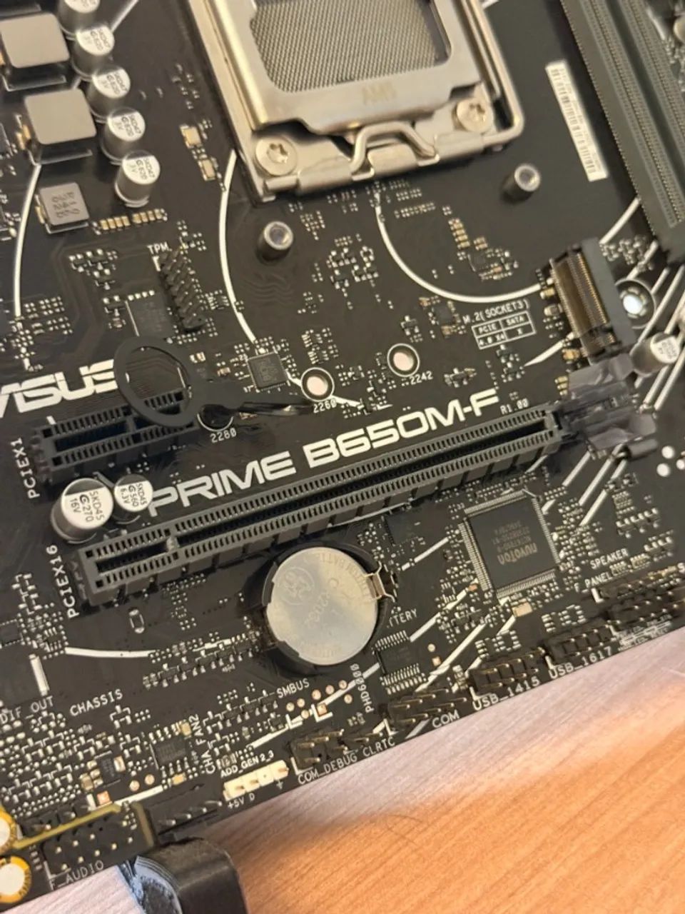 Placa Mãe Asus Prime B650M-F Am5 - Foto 2