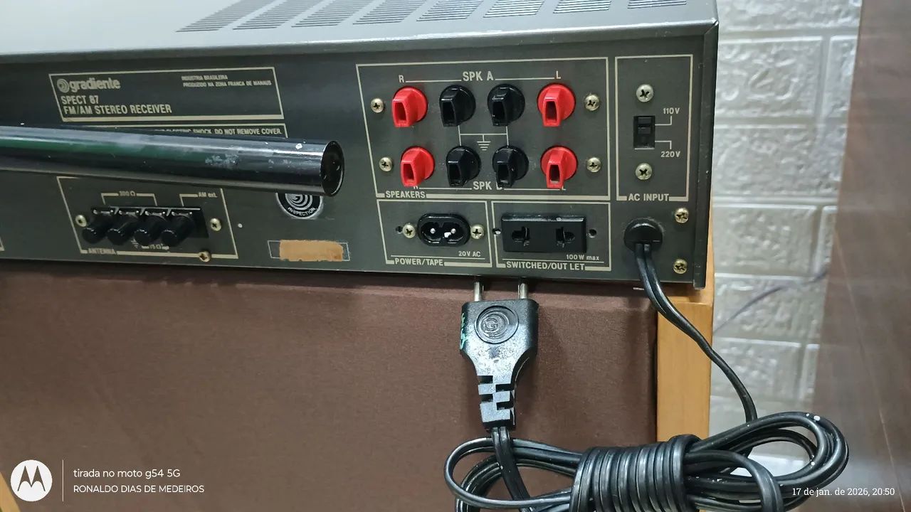 Gradiente spect 87 ( AM FM mudo )  - Foto 3
