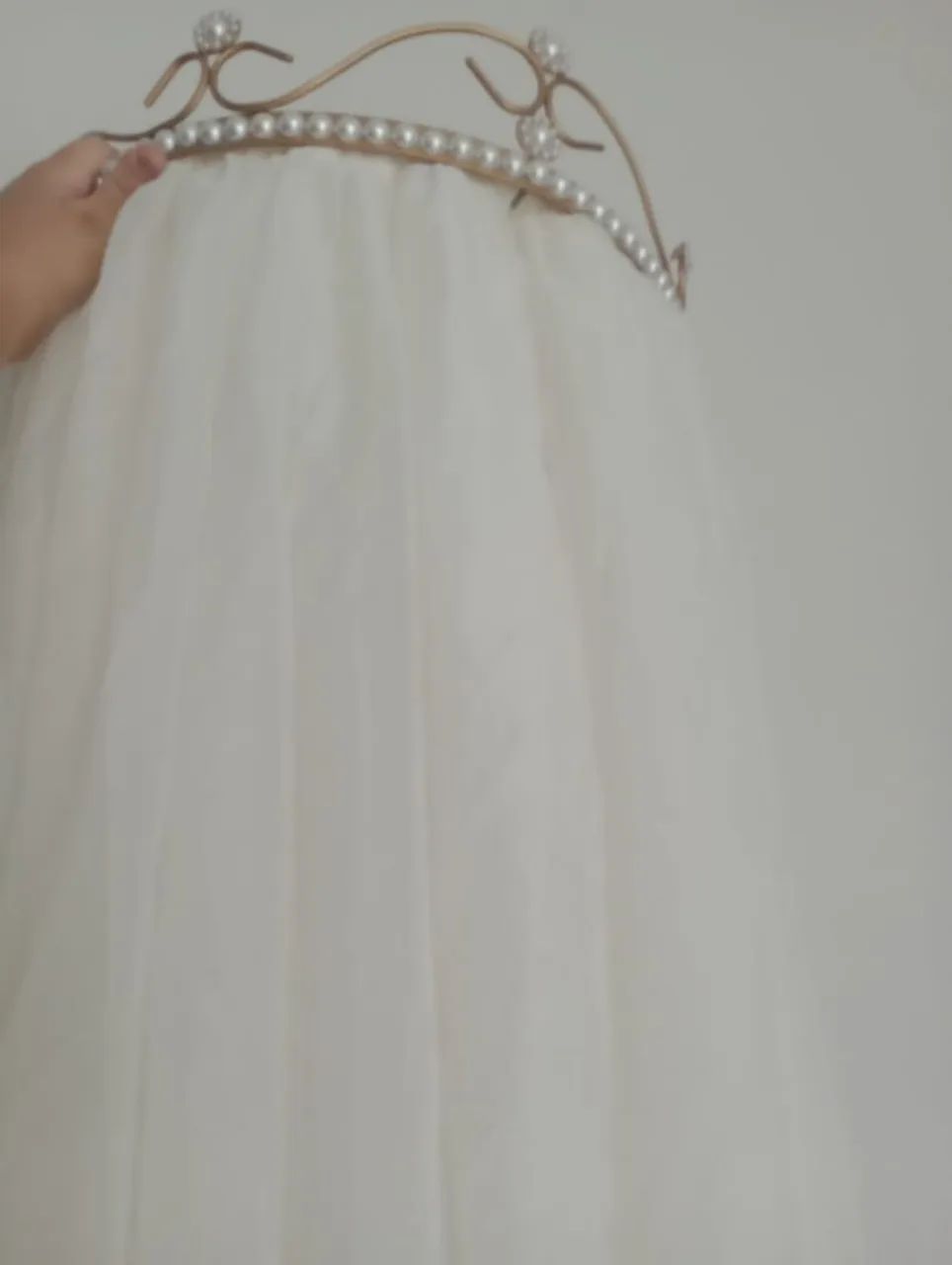 Mosquiteiro de berço infantil coroa de princesa  - Foto 3