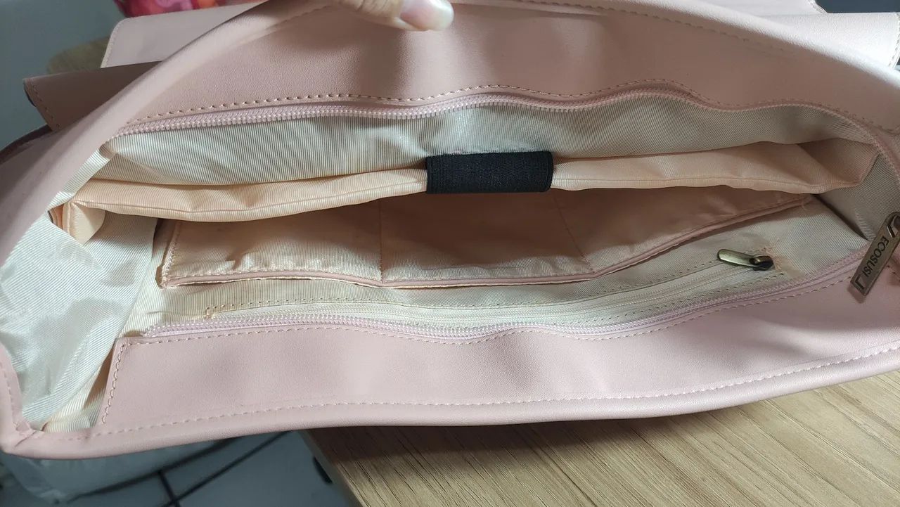 Bolsa da marca Ecosusi (original) que cabe notebook  - Foto 3