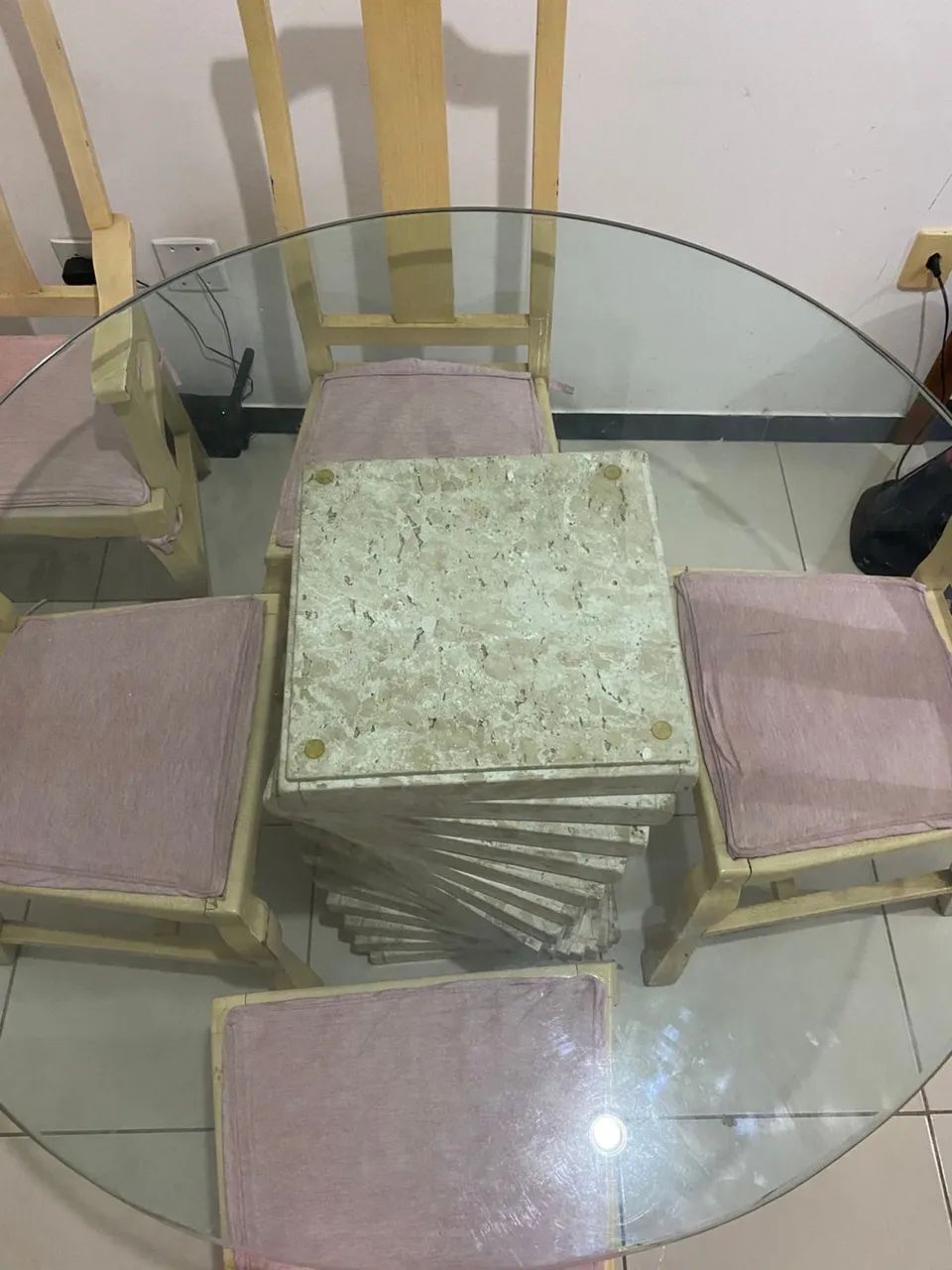 Mesa de Jantar 6 Lugares + Cristaleira | Ótimo Estado - Foto 3