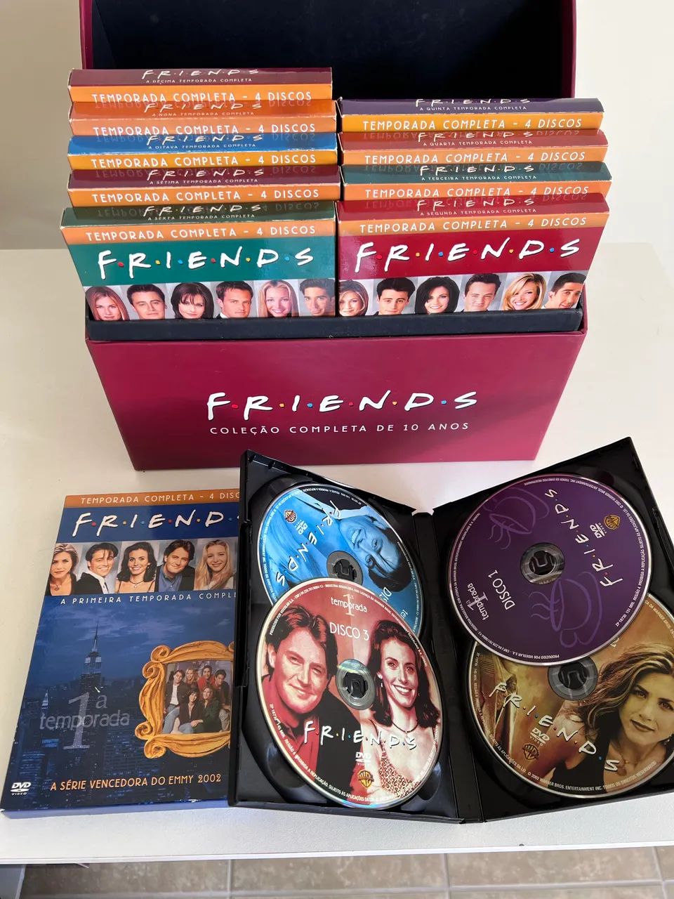 Box de DVD de Friends - DVD, Blu-Ray e Vídeo Cassete - Ahú