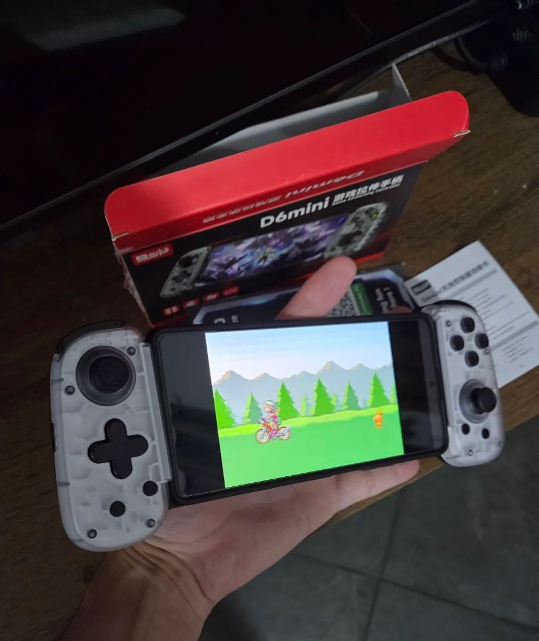 Controle BSP D6Mini - Compatível com Android, iOS, Windows e Switch. Estado de novo.  - Foto 4