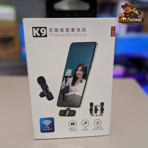 Microfone Lapela Sem Fio + Entrega Grátis 