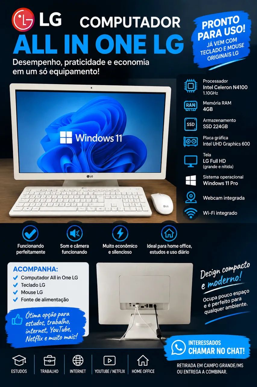 Computador LG All in One