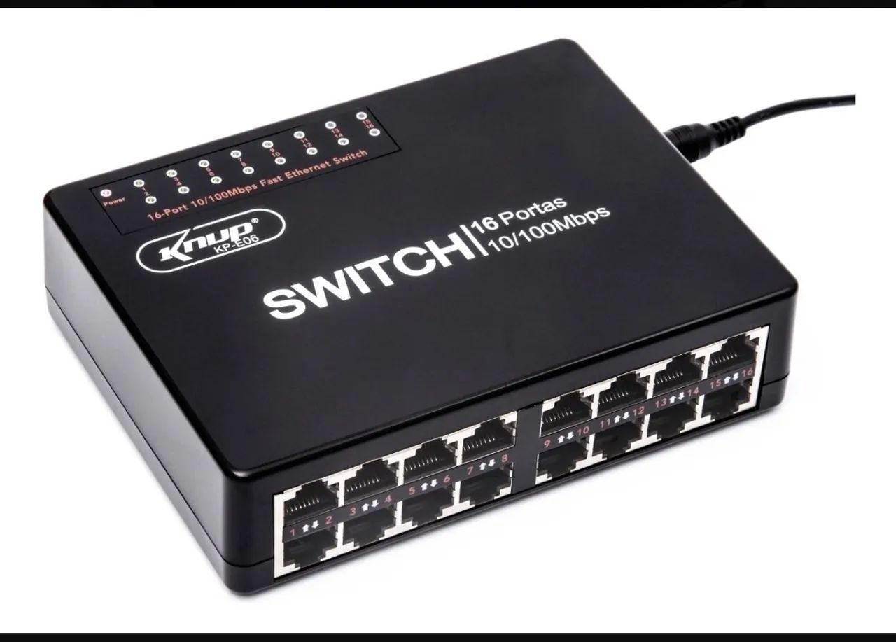 switch com 16 portas
