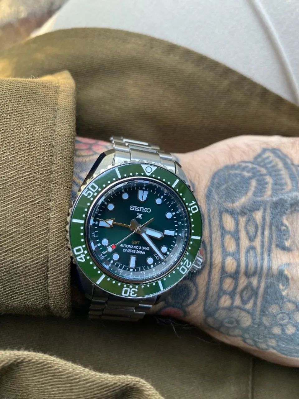 Relógio Seiko 1969 heritage diver GMT  - Foto 2