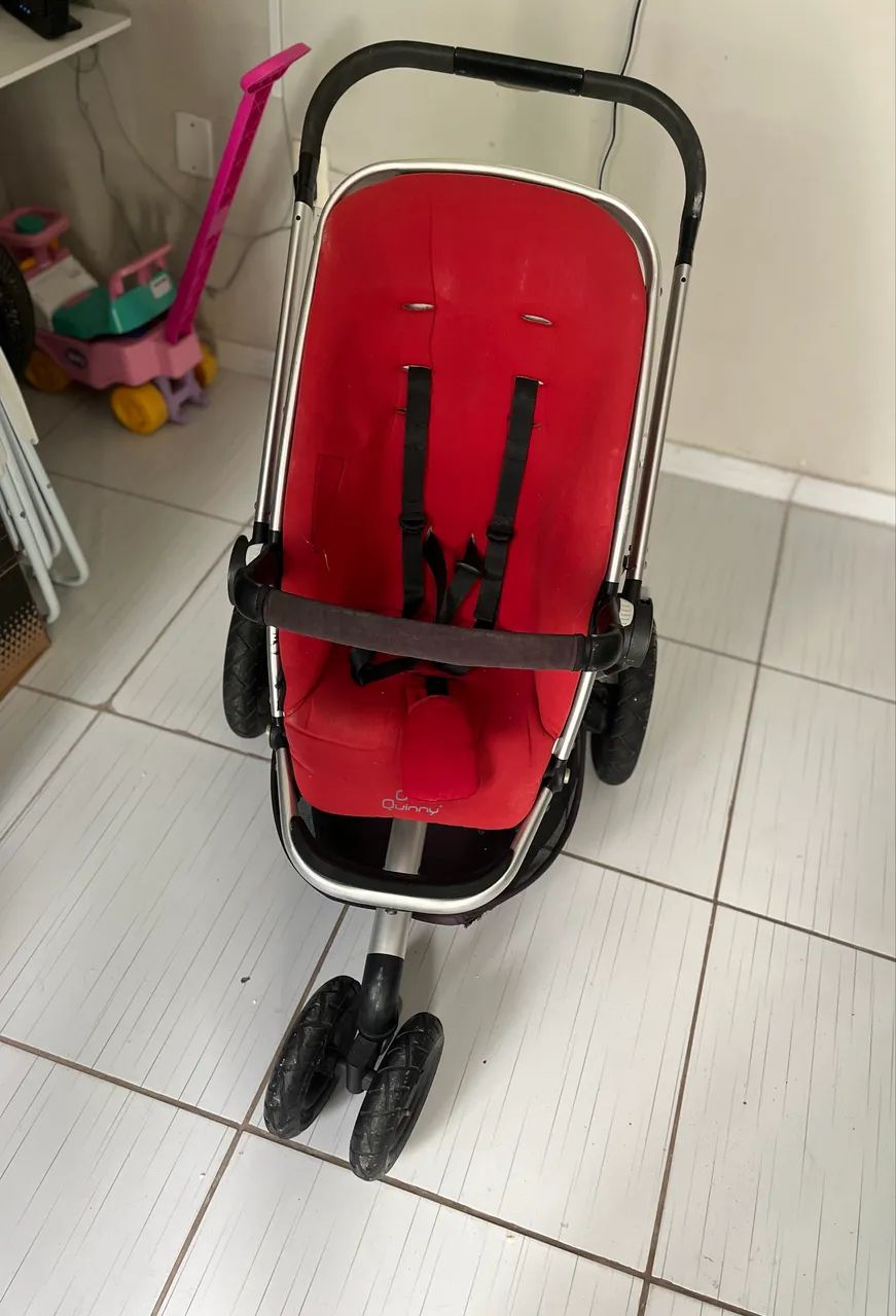 CARRINHO DE BEBÊ QUINNY BUZZ VERMELHO  - Foto 2