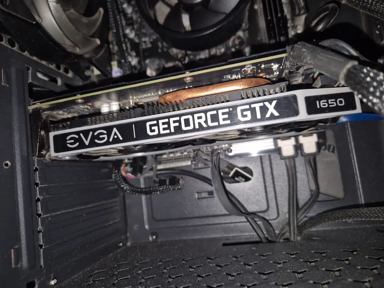 GTX1650 EVGA - NUNCA FOO ABERTA