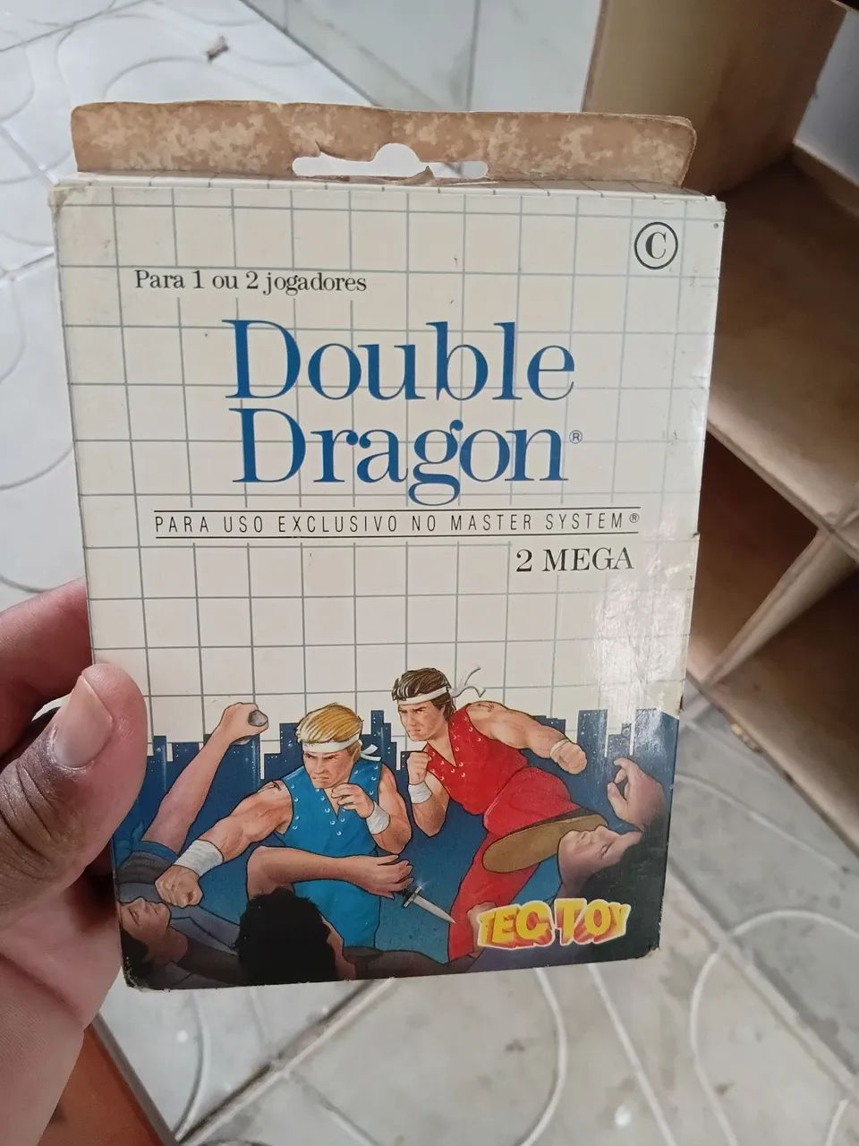 Jogo Master System Double Dragon  - Foto 2