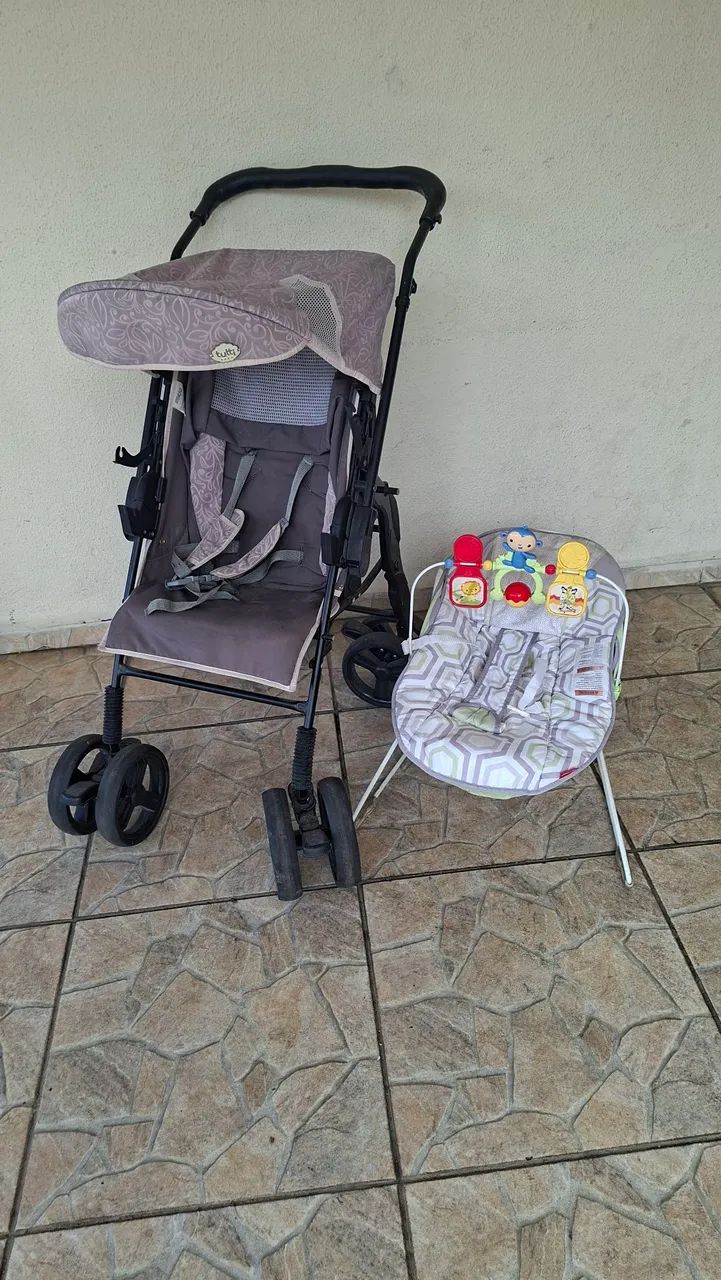 Carrinho de Bebê + Cadeirinha - Foto 2