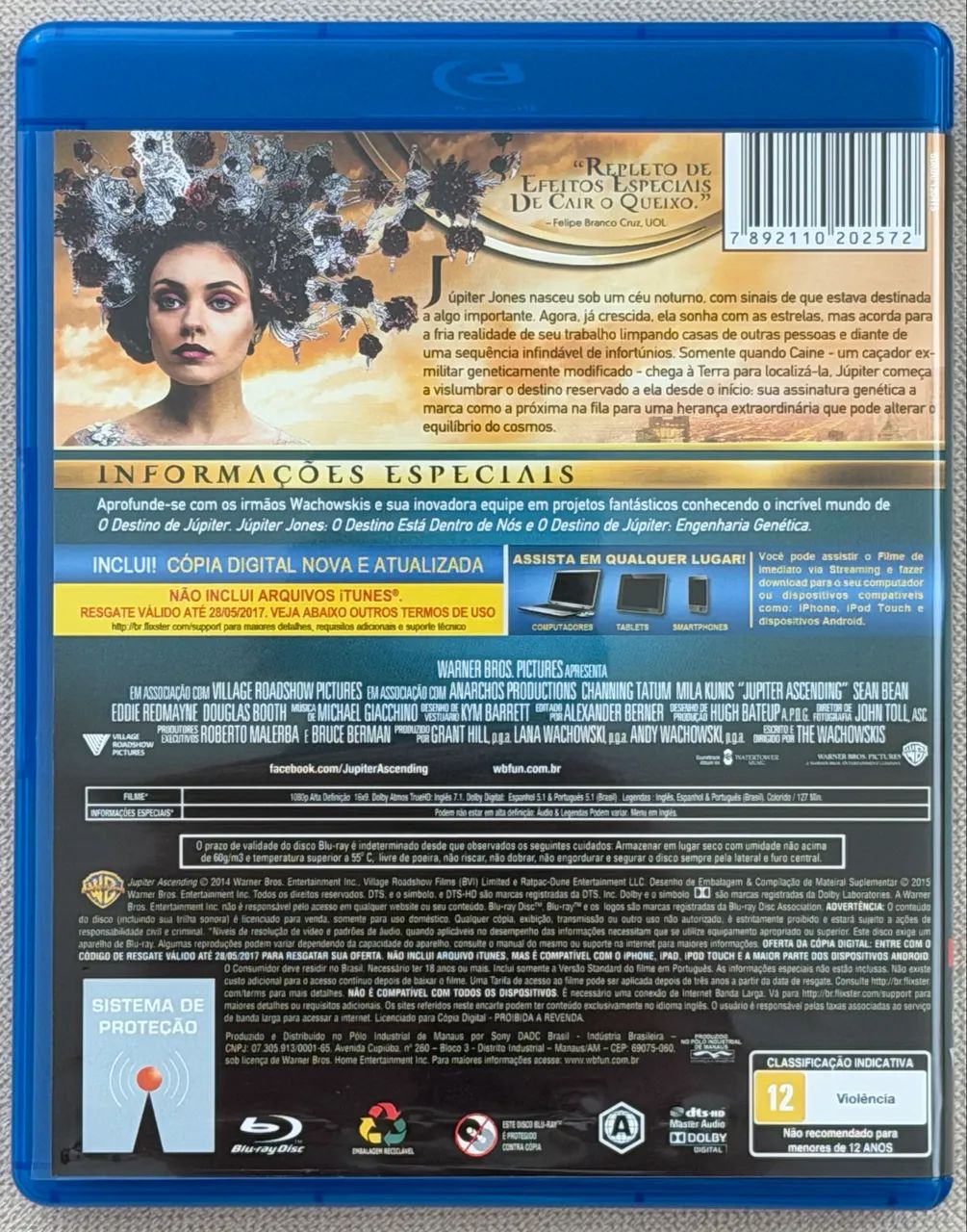 Blu-Ray O Destino de Júpiter  - Foto 2