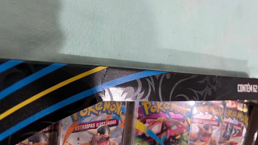 Box Coleção Mega Charizard X EX - Copag - Pokémon - Foto 4