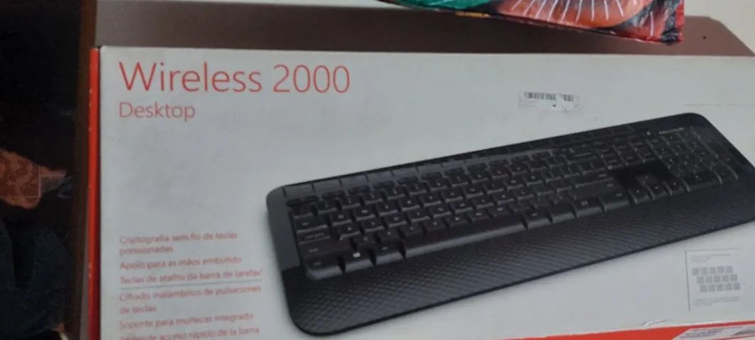 Kit teclado wireless com mouse sem fio - Foto 2