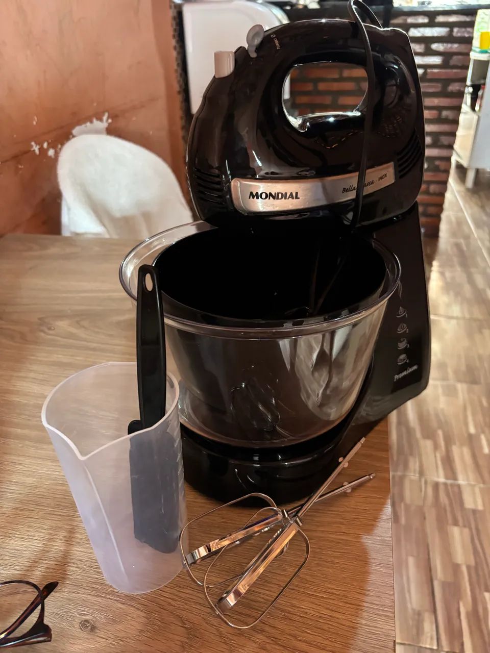 Batedeira Mondial Bella Massa Inox Premium 500W - NOVA, nunca usada! - Foto 2