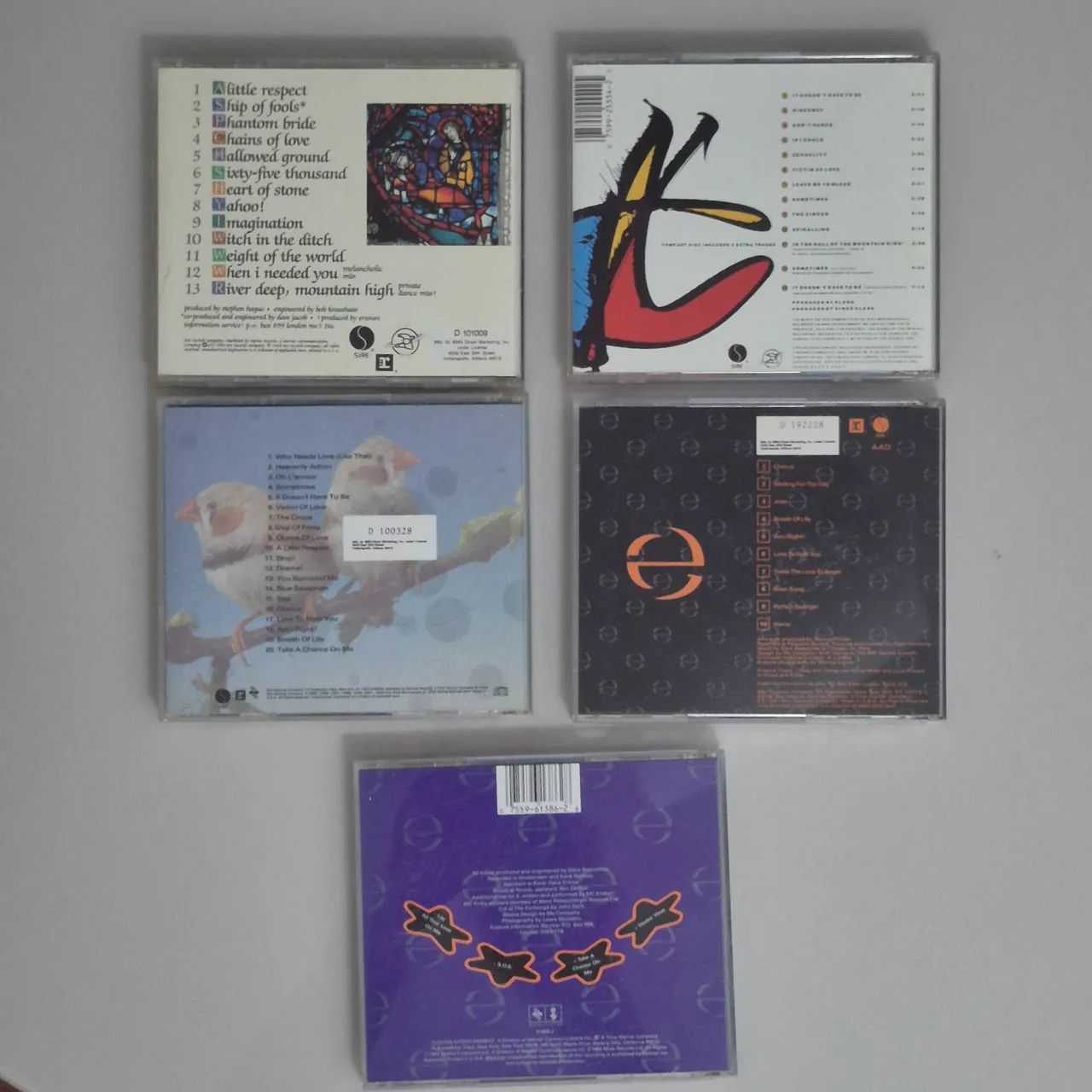 Erasure CDs (4 álbuns + 1 EP) importados  - Foto 2