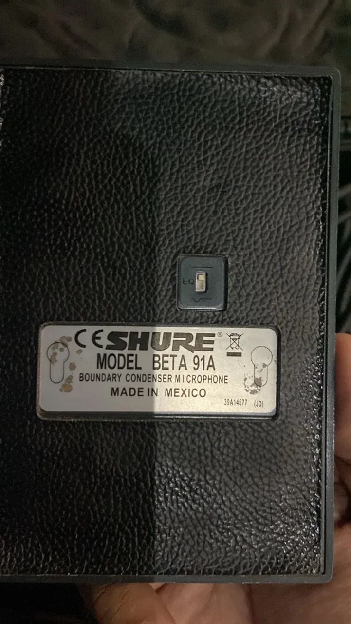 Microfone Kick Shure beta 91A