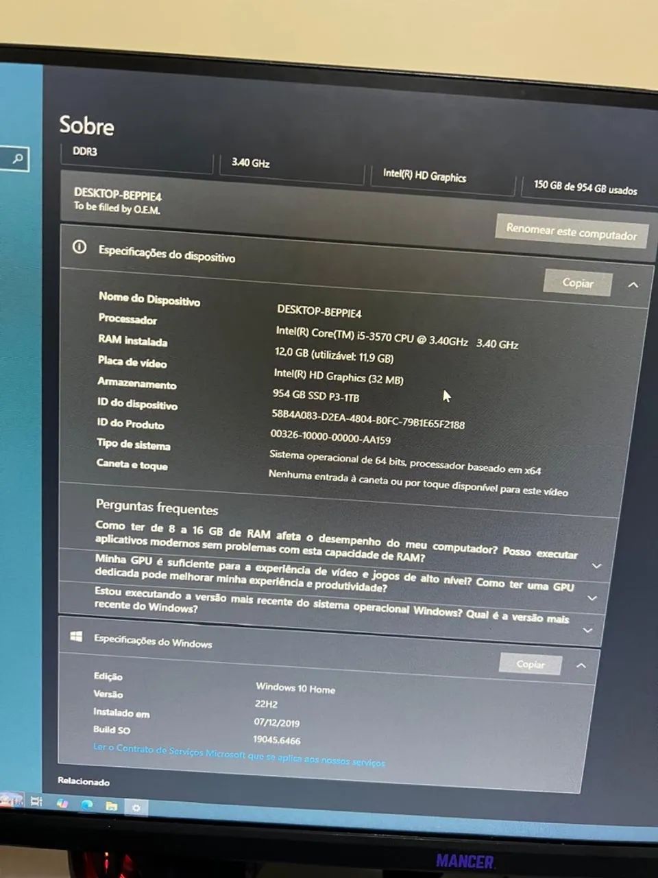 Computador completo  - Foto 4