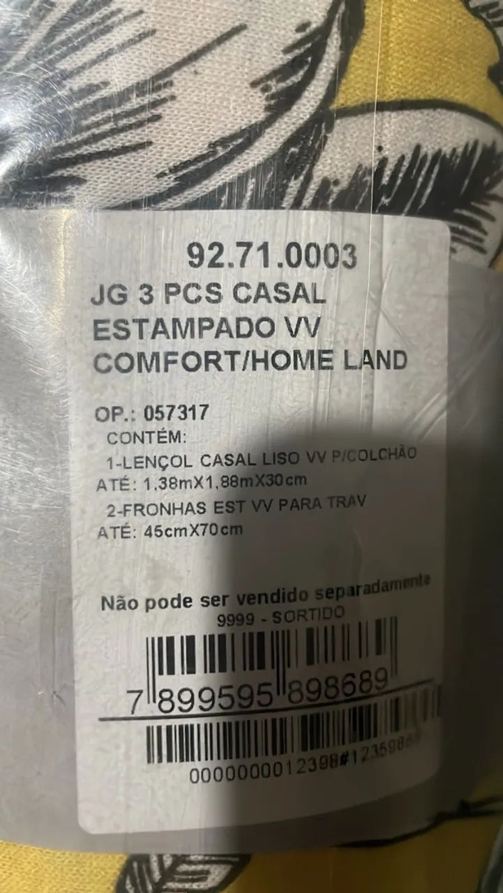 Jogos de cama 3 peças  - Foto 4