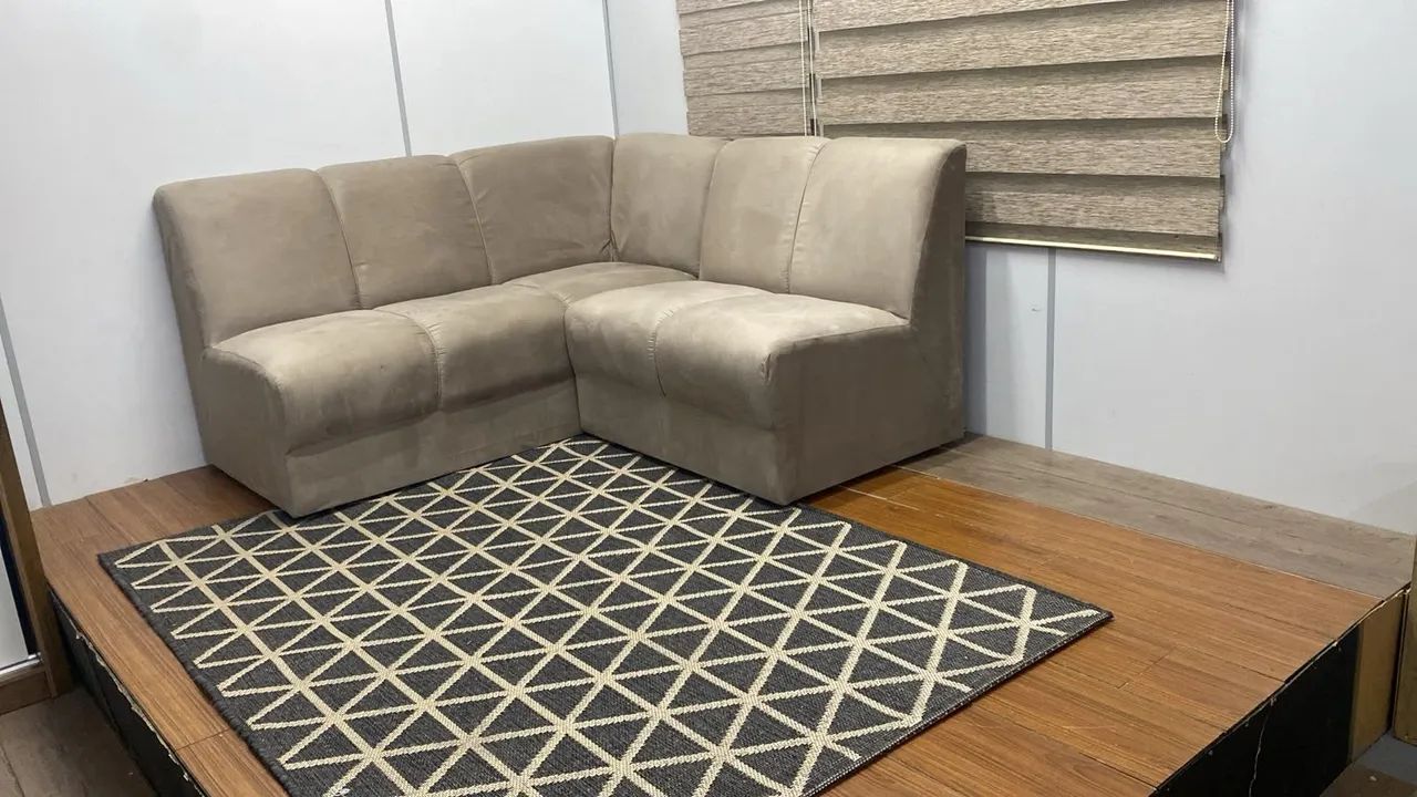 Sofá de canto Lia - Novo - Foto 4