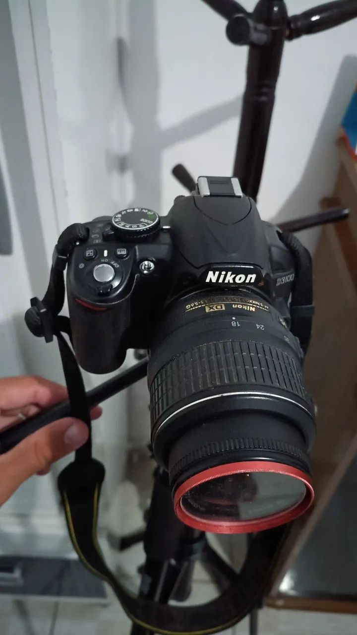 CÂMERA NIKON D3100 + TRIPÉ - Foto 2