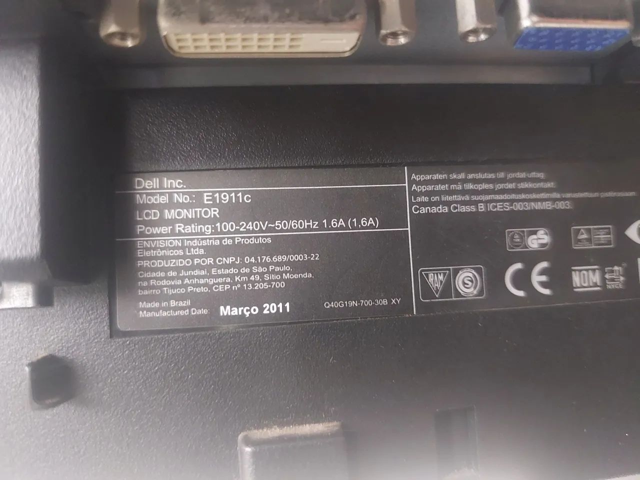 Monitor del com suporte  - Foto 4
