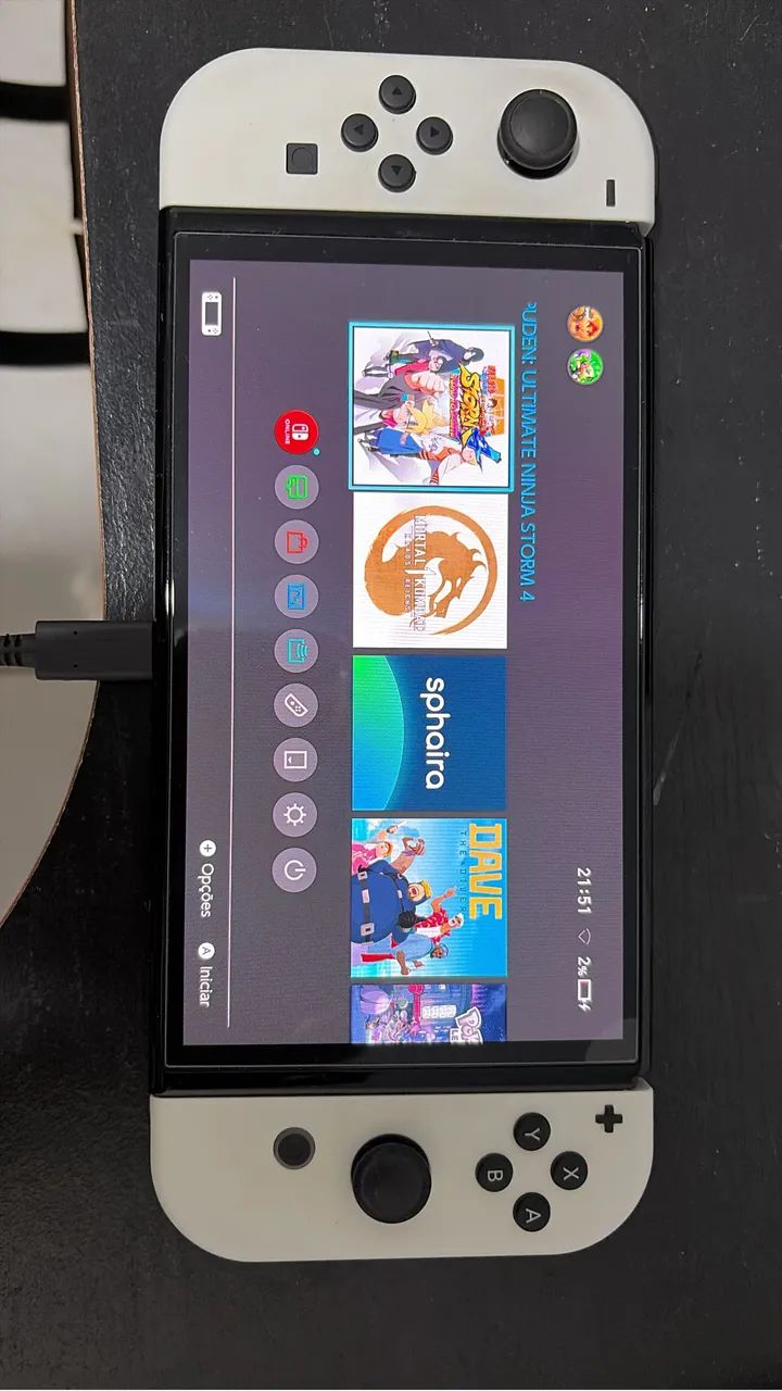 NINTENDO SWITCH OLED DESBLOQUEADO - Foto 4