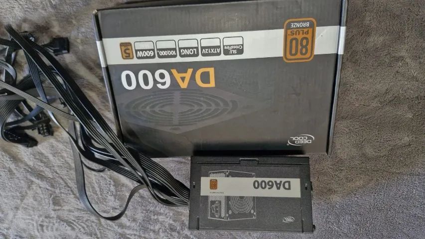 Fonte DeepCool DA 600 600W 80 Plus Bronze - Excelente Estado - Foto 5