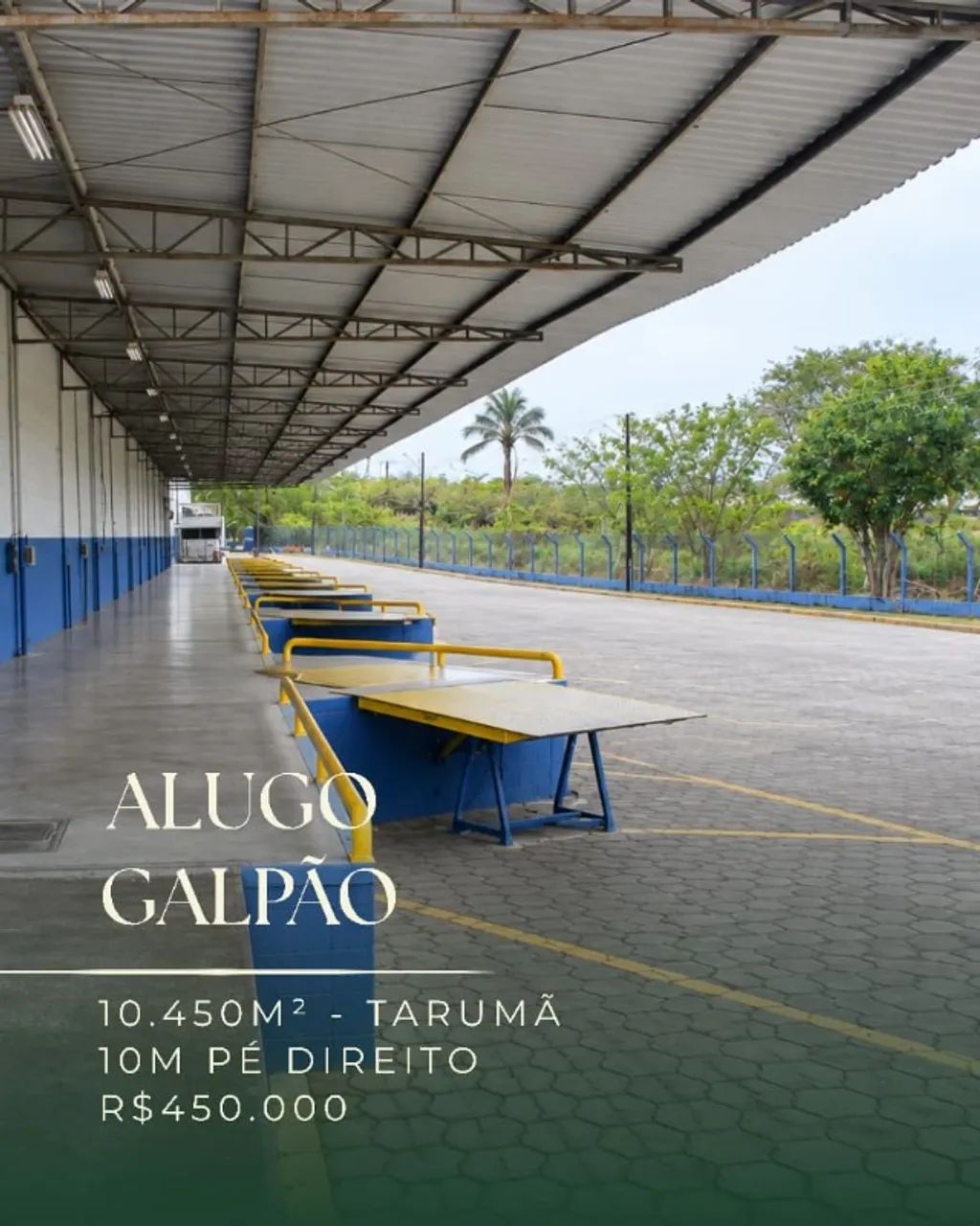 Galpão 10.450m² c/ Docas I Subtação I Escritório I Habite-se e AVCB na Avenida do Turismo - Foto 5