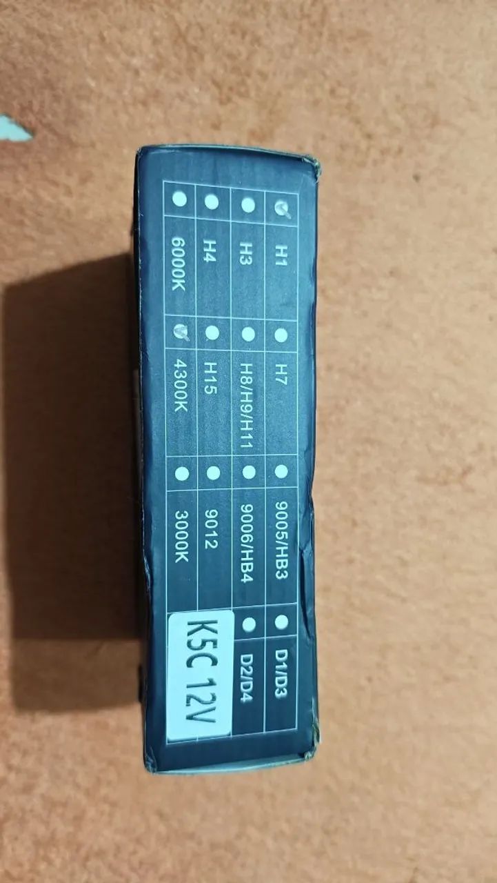 Lâmpada de led 4.300k h1 nova  - Foto 3