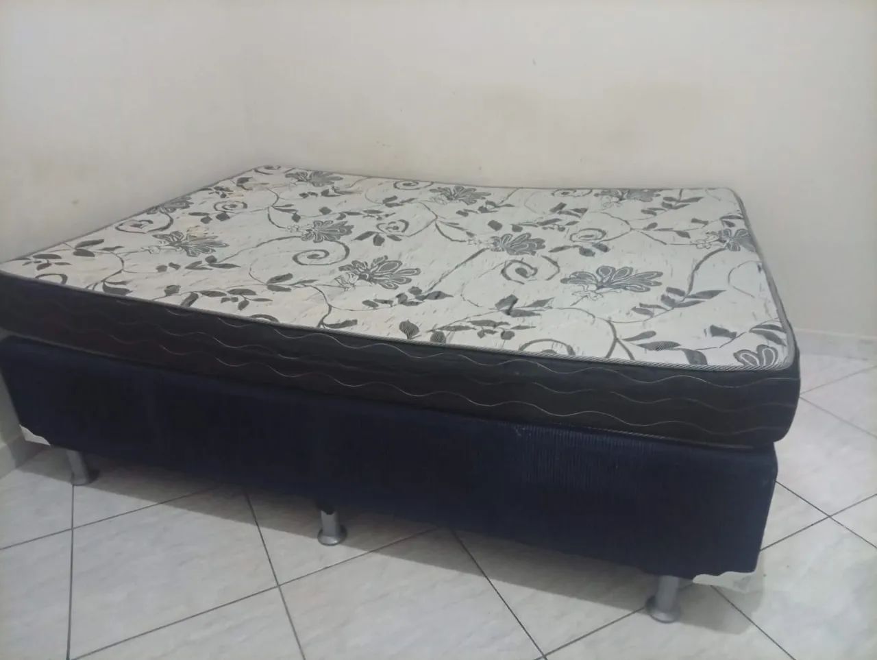 cama box com colchão de casal - Foto 2