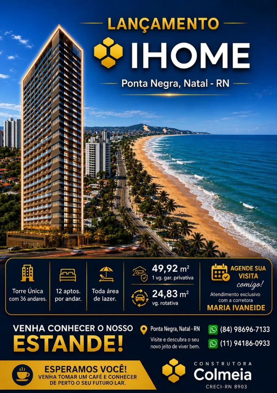 IHOME PONTA NEGRA NATAL - Foto 5